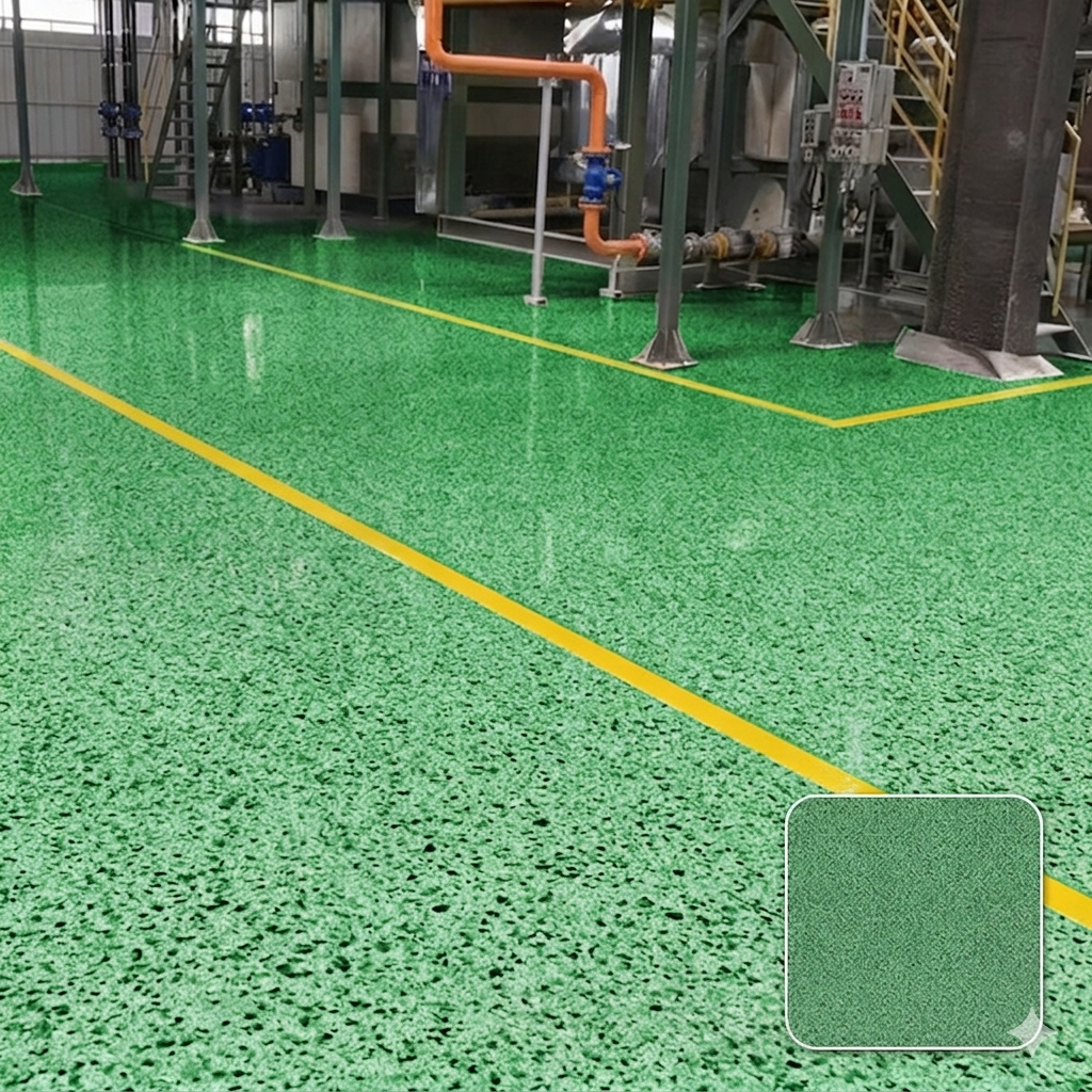 FloorCoating: Elegant Glansfull Finish Gulv Marmor Utseende Epoxy Belegg