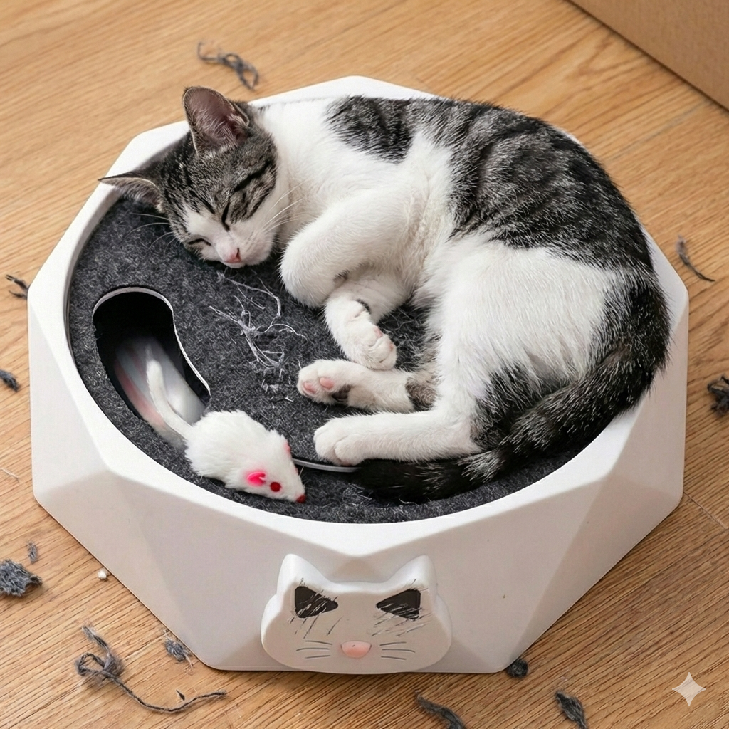 Catfri® MouseHunting - Interaktiv Kloring Mus Jakting Leke For Katter