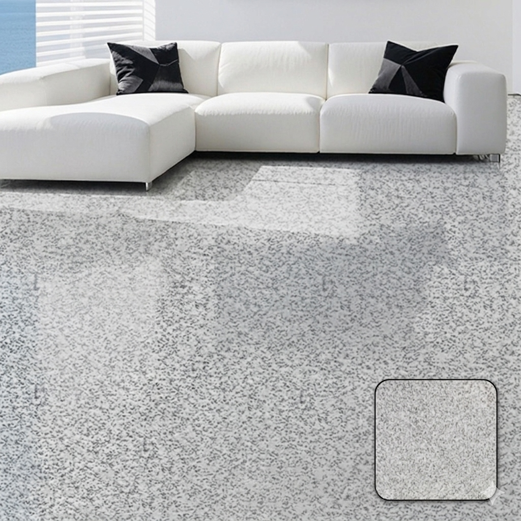 FloorCoating: Elegant Glansfull Finish Gulv Marmor Utseende Epoxy Belegg