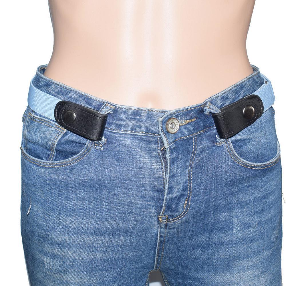 Beltefri Elastisk Belte – Komfortabelt & Justerbart Usynlig Belte for Jeans - NordHjem