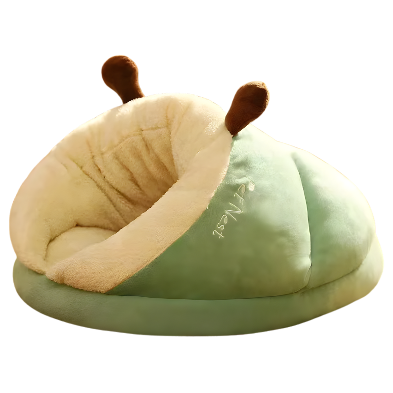 DogCatFri™ ComfyCave: Premium Myk Støtte Varm Komfortabel Hule Seng For Kjæledyr