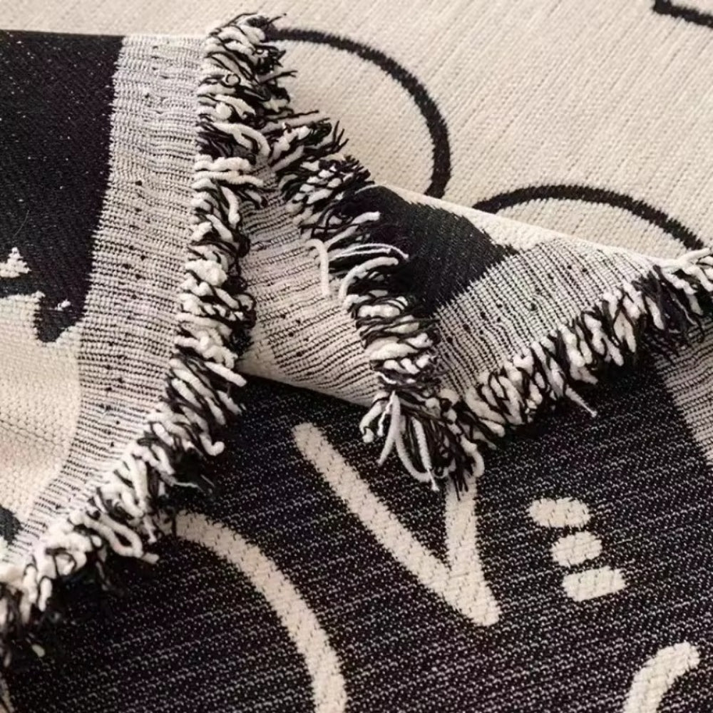 Gremlin chenille-sofatrekk med tegneseriemotiv