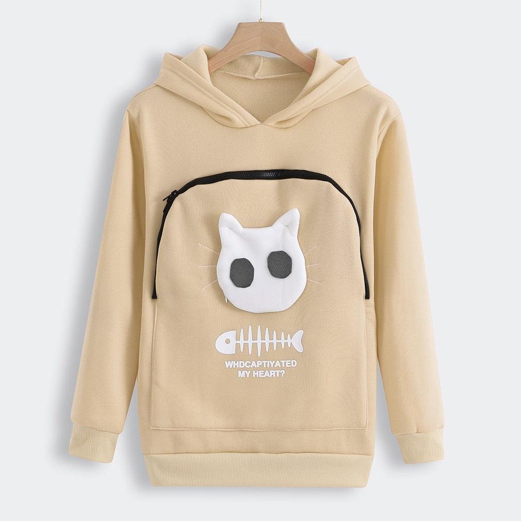 Purrfect Cuddle Hoodie: Katteelskerens koselige følgesvenn - NordHjem