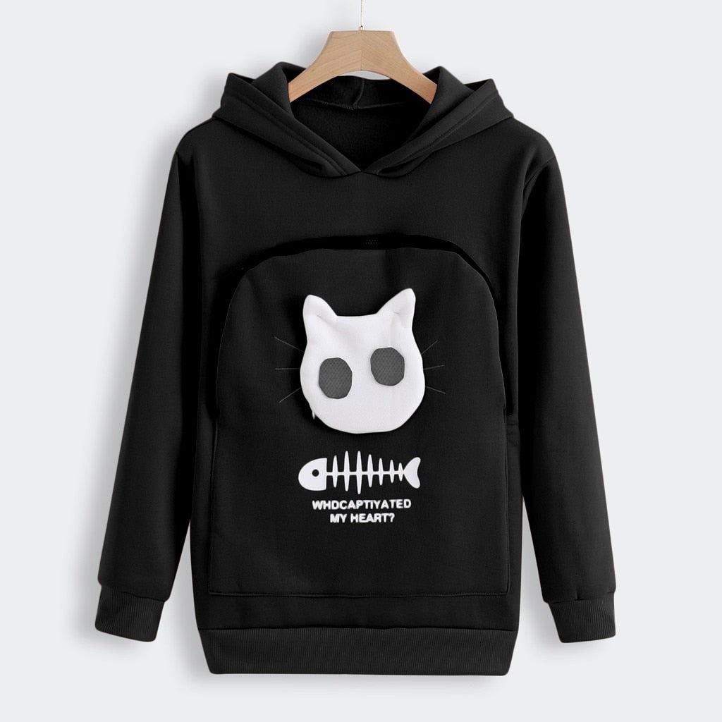 Purrfect Cuddle Hoodie: Katteelskerens koselige følgesvenn - NordHjem