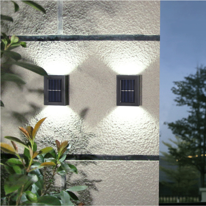 Ledsen™ WallLight: Solar Dobbelt Skygge Vegg Lys