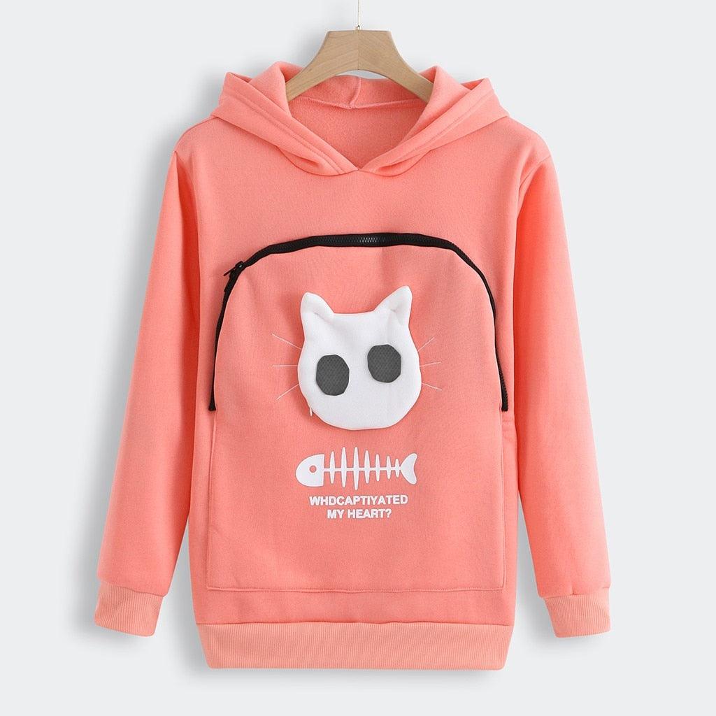 Purrfect Cuddle Hoodie: Katteelskerens koselige følgesvenn - NordHjem