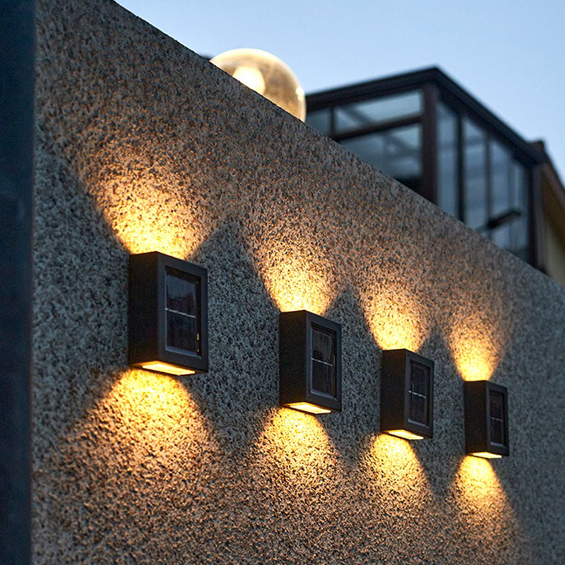 Ledsen™ WallLight: Solar Dobbelt Skygge Vegg Lys