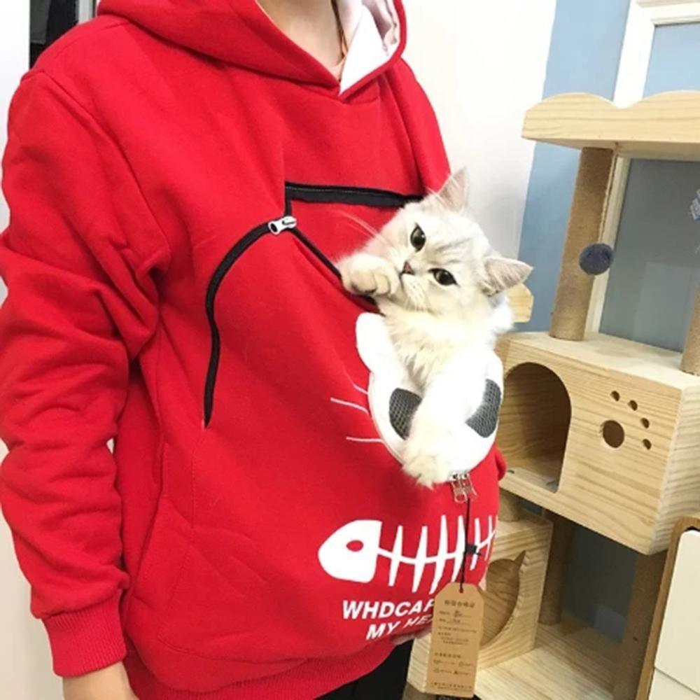Purrfect Cuddle Hoodie: Katteelskerens koselige følgesvenn - NordHjem