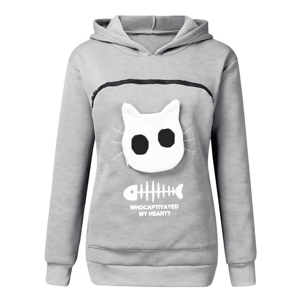 Purrfect Cuddle Hoodie: Katteelskerens koselige følgesvenn - NordHjem