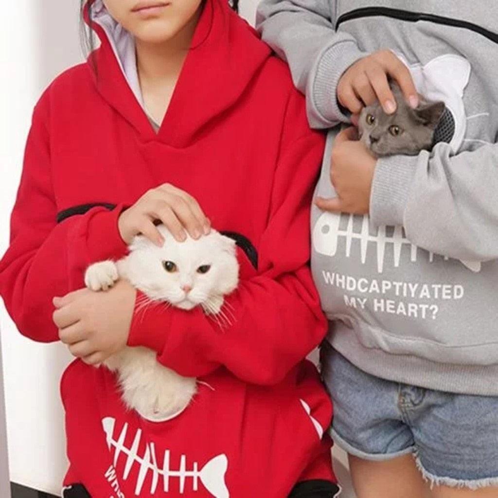 Purrfect Cuddle Hoodie: Katteelskerens koselige følgesvenn - NordHjem