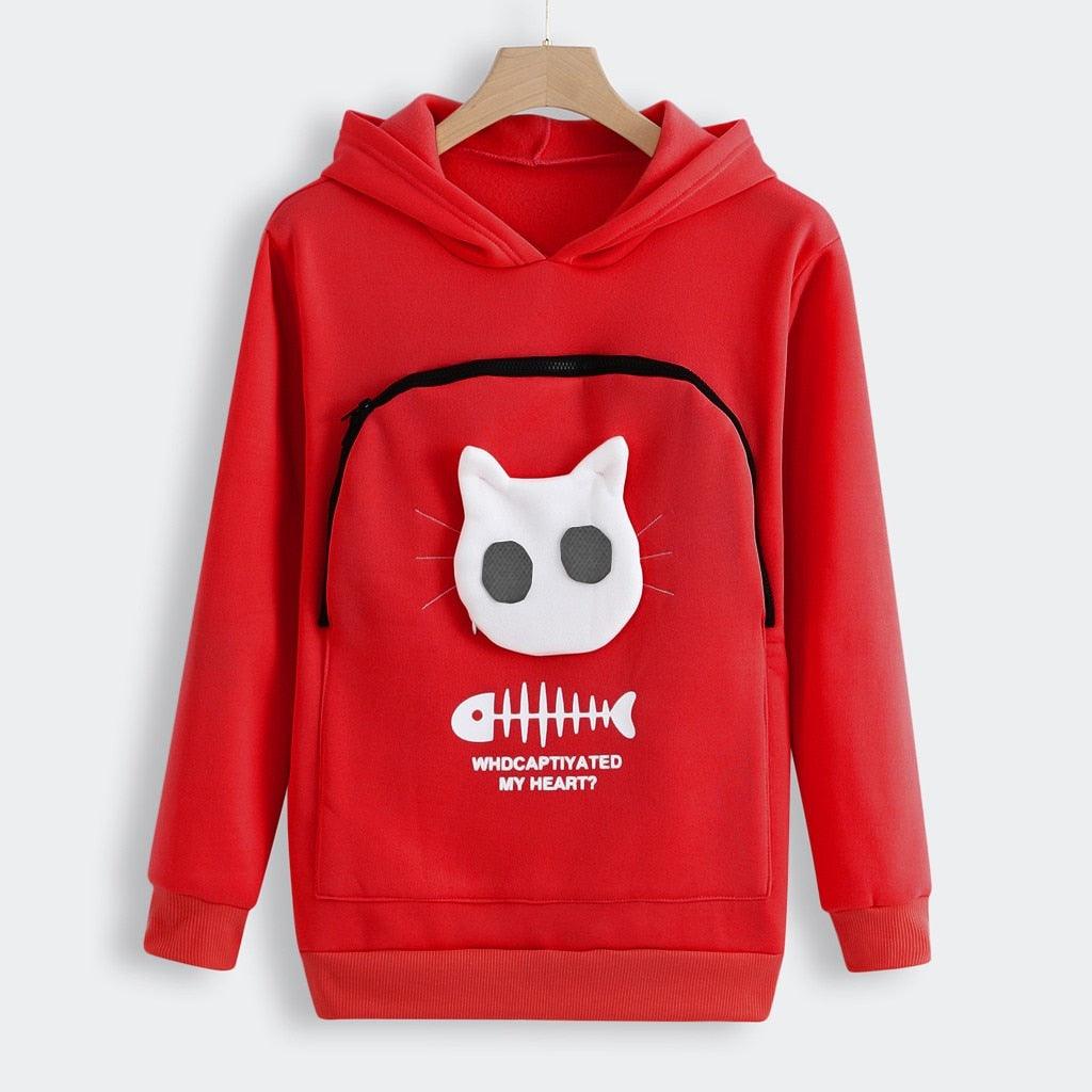 Purrfect Cuddle Hoodie: Katteelskerens koselige følgesvenn - NordHjem