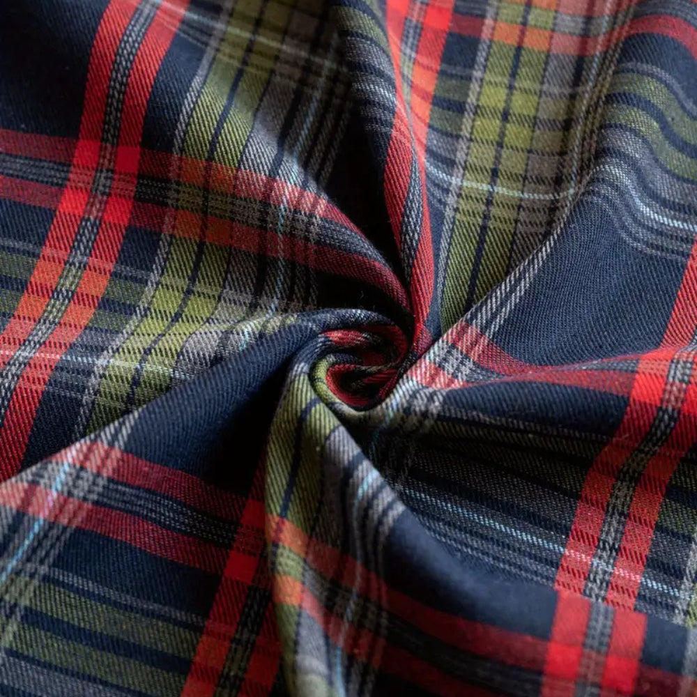 Hearthline rutete sofatrekk i hyttestil