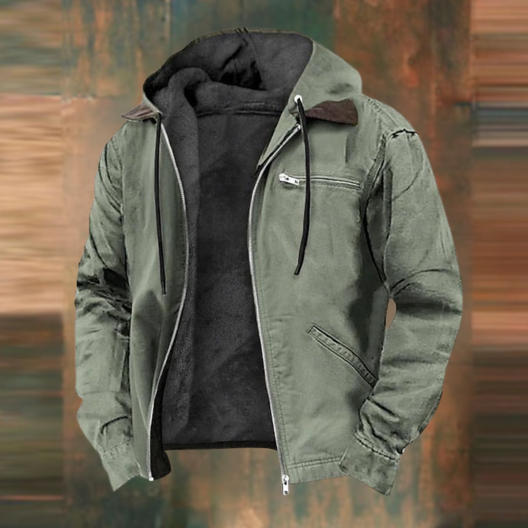 Herren Bomberjakke Vinter Med Moderne Design