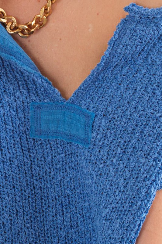 Dames Patch Uten Ermer Genser - NordHjem