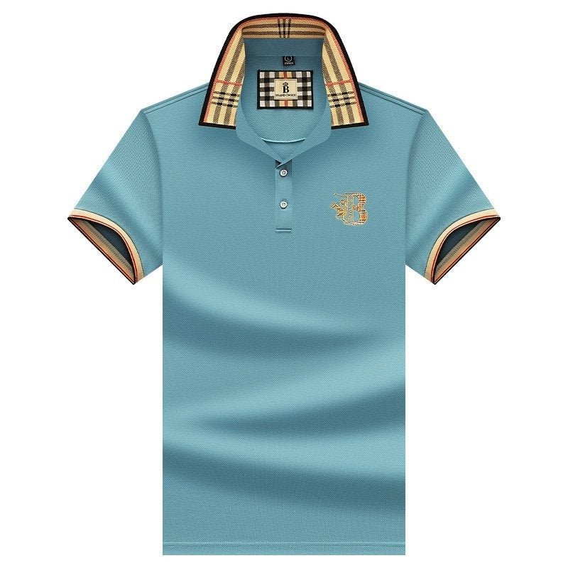 Herren Polohemd Klassisk Design Pustende Stoff - NordHjem