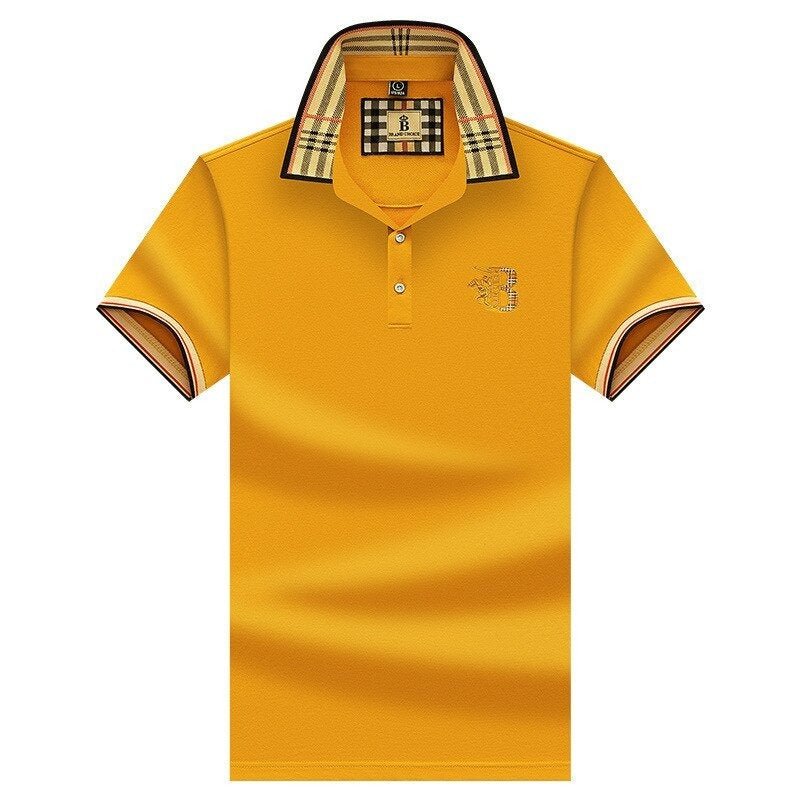 Herren Polohemd Klassisk Design Pustende Stoff - NordHjem