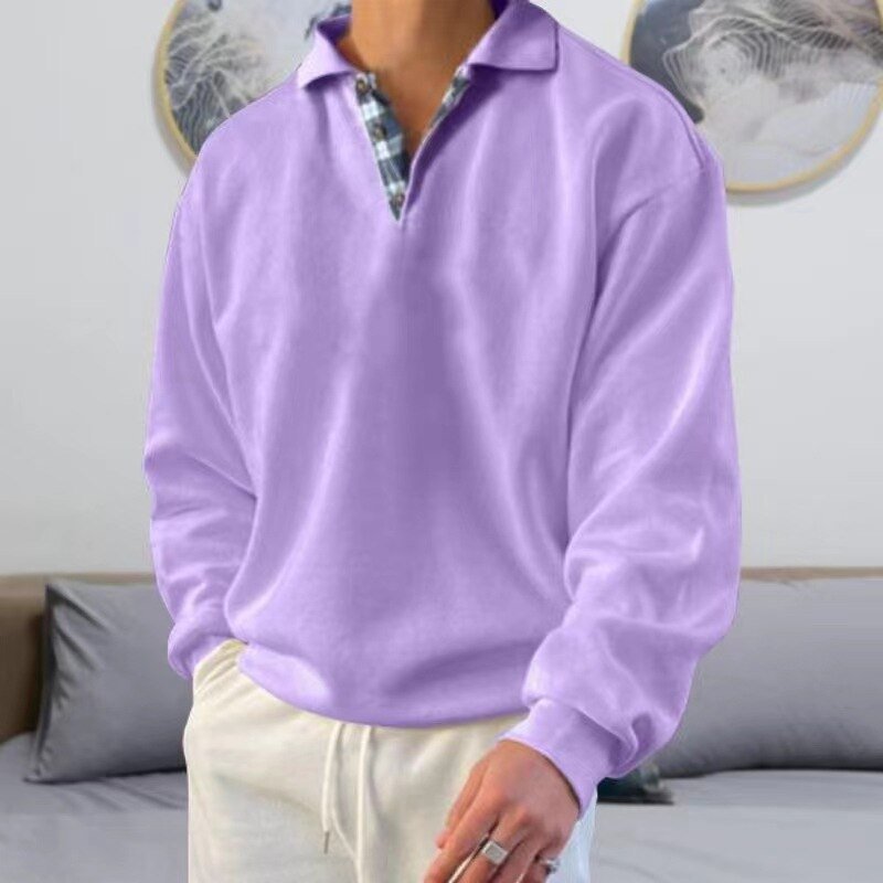 Herren Pullover Lett Materiale Allsidig Stil - NordHjem