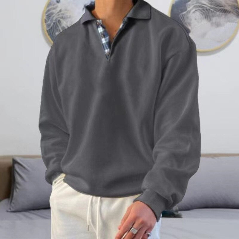 Herren Pullover Lett Materiale Allsidig Stil - NordHjem