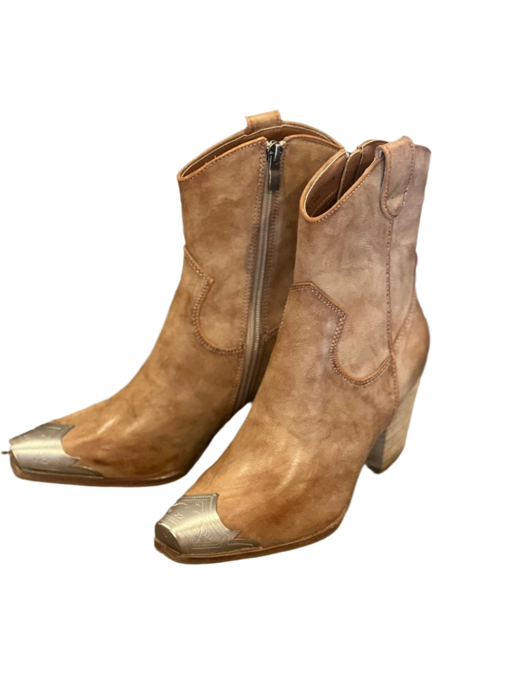 Dame Western Støvler Casual Nubuck - NordHjem