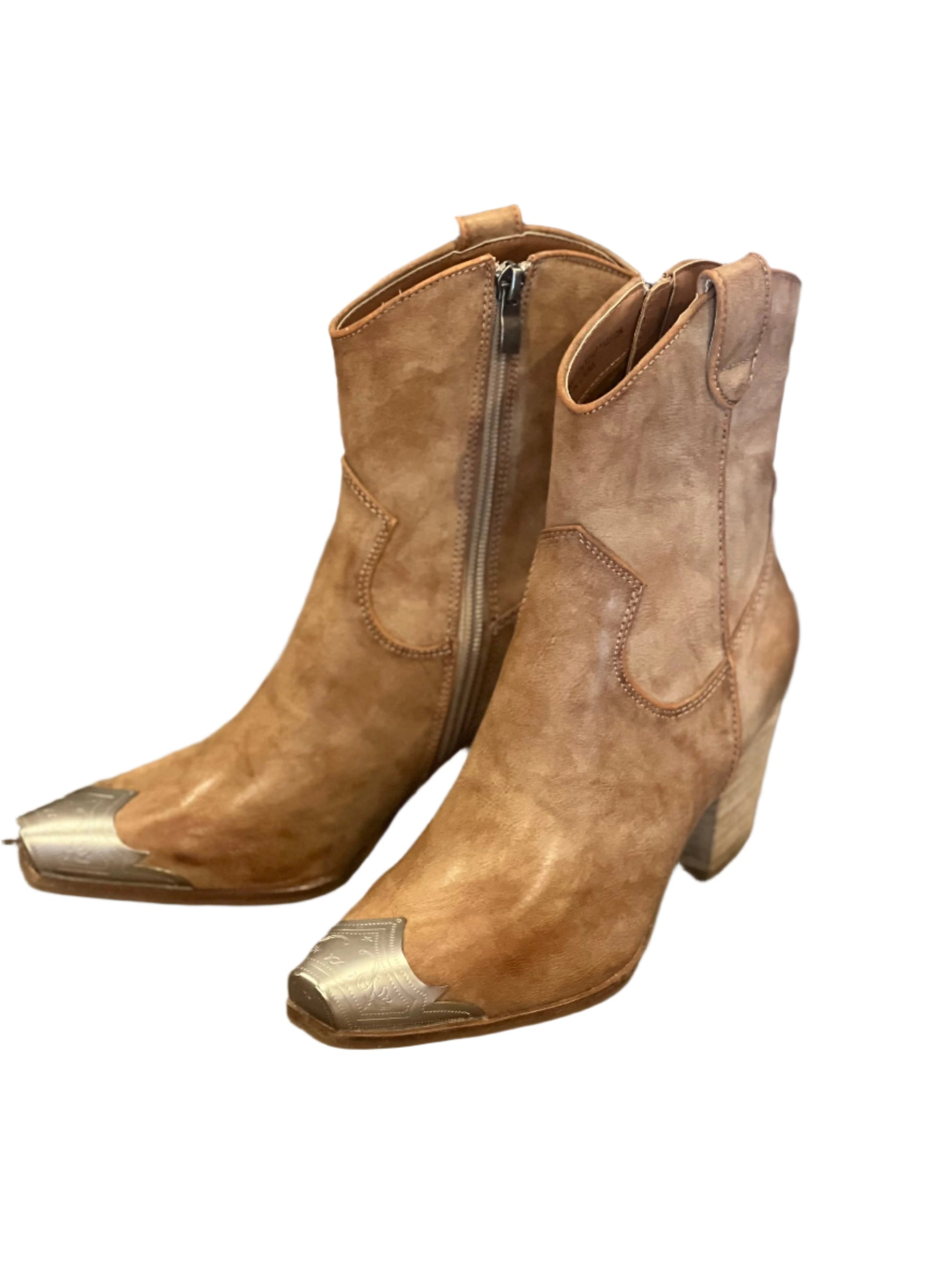 Dame Western Støvler Casual Nubuck - NordHjem