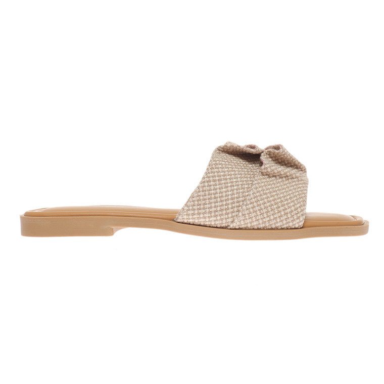 Dame Sandal Casual Naturlig Materiale - NordHjem