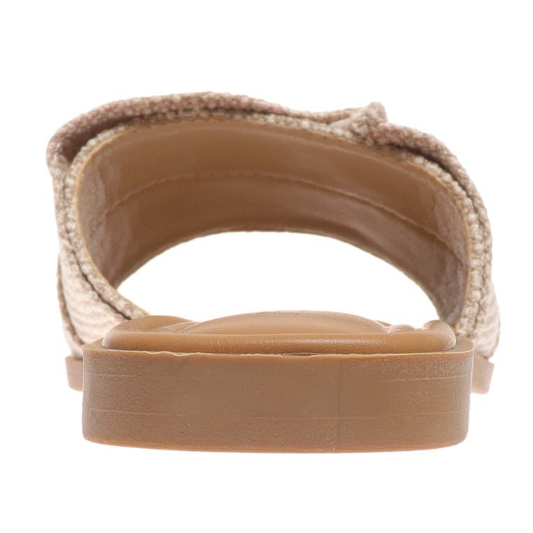 Dame Sandal Casual Naturlig Materiale - NordHjem