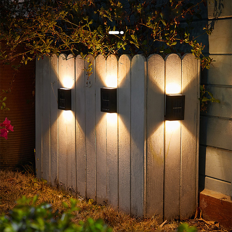 Ledsen™ WallLight: Solar Dobbelt Skygge Vegg Lys