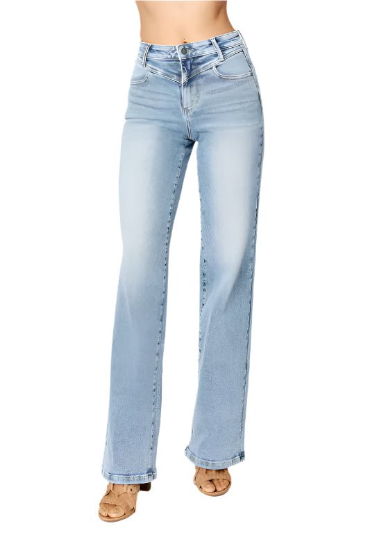 Høyt liv Retro Jeans Medium Denim - NordHjem