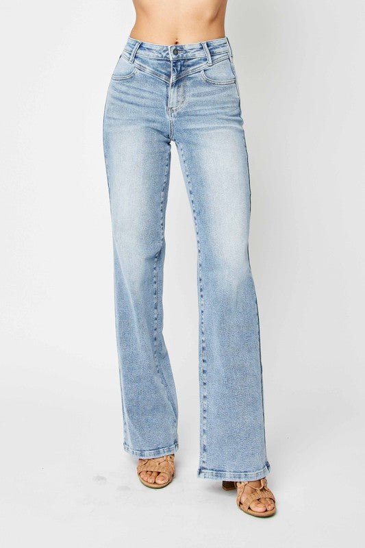 Høyt liv Retro Jeans Medium Denim - NordHjem