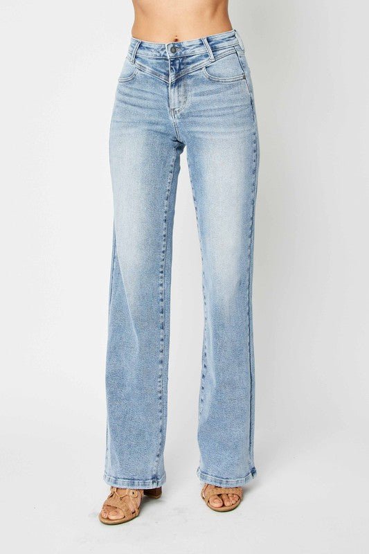 Høyt liv Retro Jeans Medium Denim - NordHjem