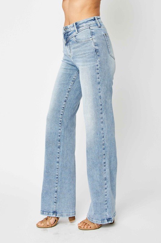 Høyt liv Retro Jeans Medium Denim - NordHjem