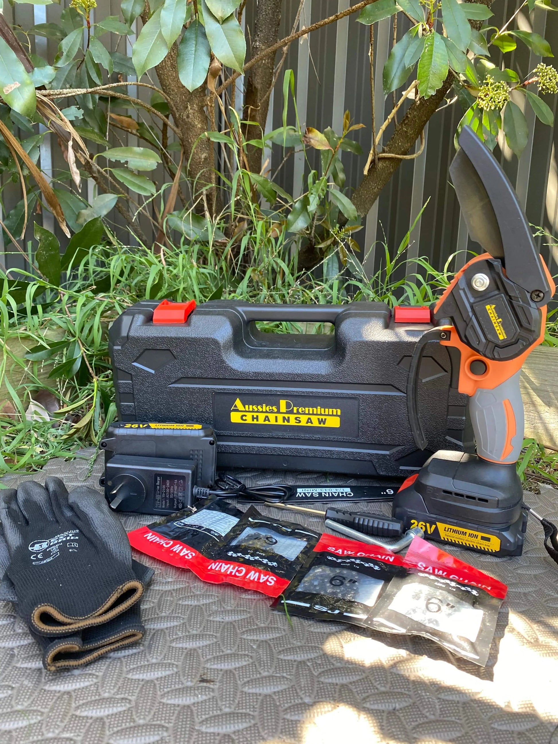 HandTrim™ | Batteridrevet elektrisk motorsag - NordHjem