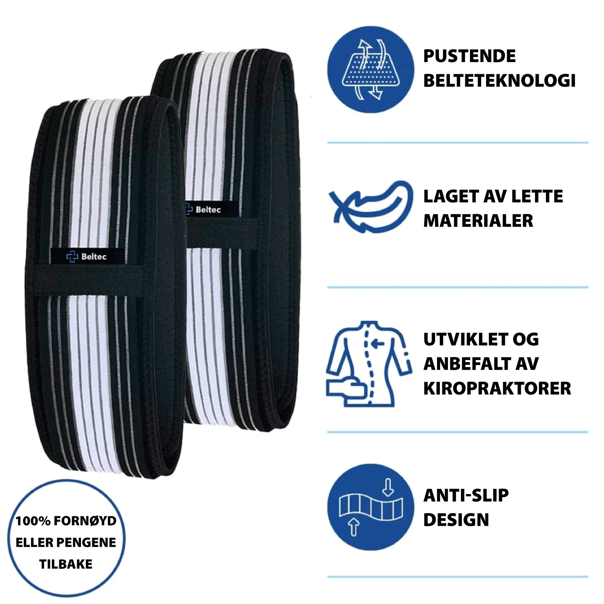 Beltec™ - Mot isjias og ryggsmerter - NordHjem
