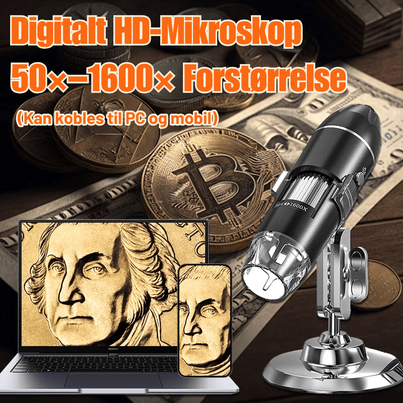 PocketZoomer™ | Digitalt HD Mikroskop - NordHjem