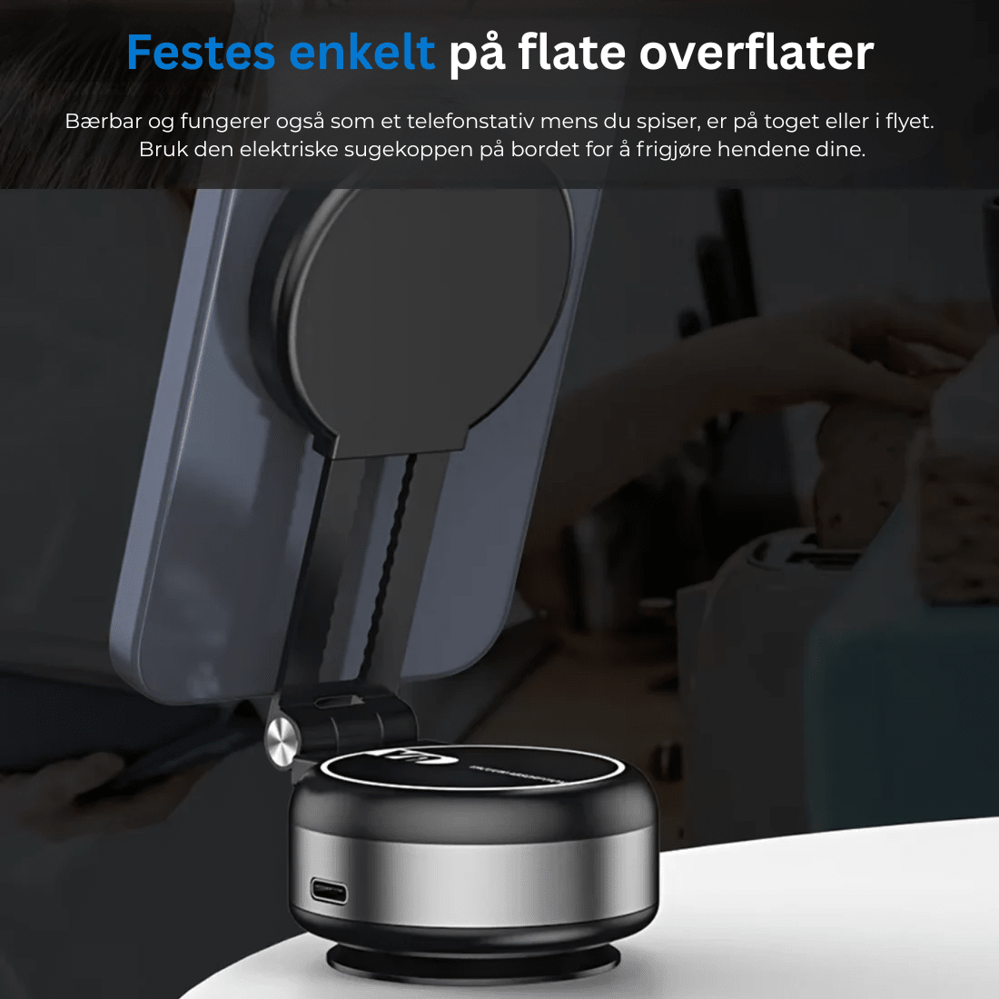 HoldNGo™ | 360° Magnetisk Mobilholder - NordHjem