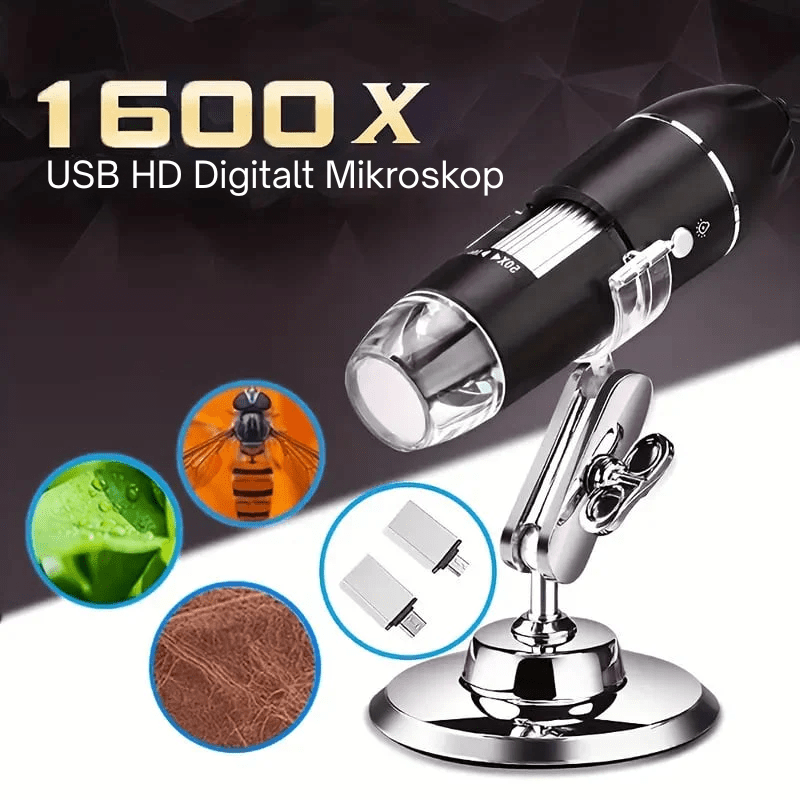PocketZoomer™ | Digitalt HD Mikroskop - NordHjem