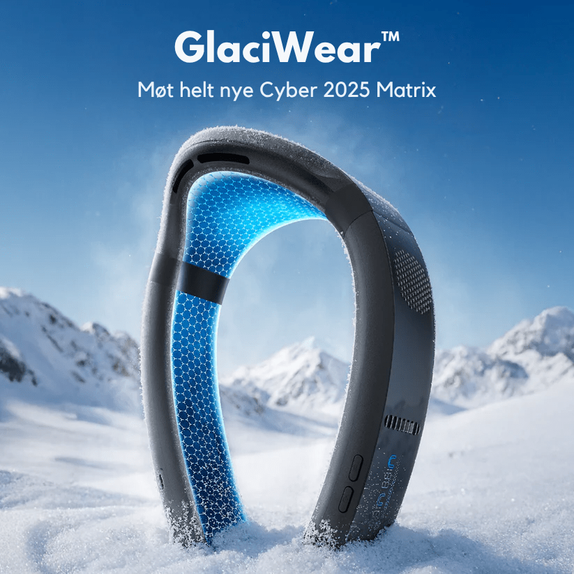 GlaciWear™ | Bærbar luftkondisjonering for nakken - NordHjem