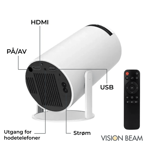 Vision Beam™ - hjemmekinoopplevelse - NordHjem