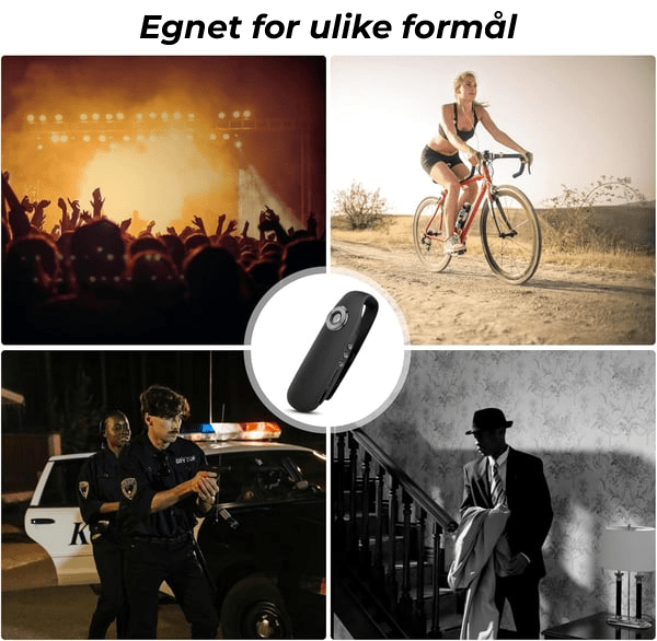 SafeSight 1080P minikamera: Ta opp, beskytt, gjenopplev - NordHjem