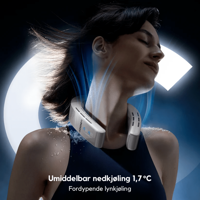 GlaciWear™ | Bærbar luftkondisjonering for nakken - NordHjem
