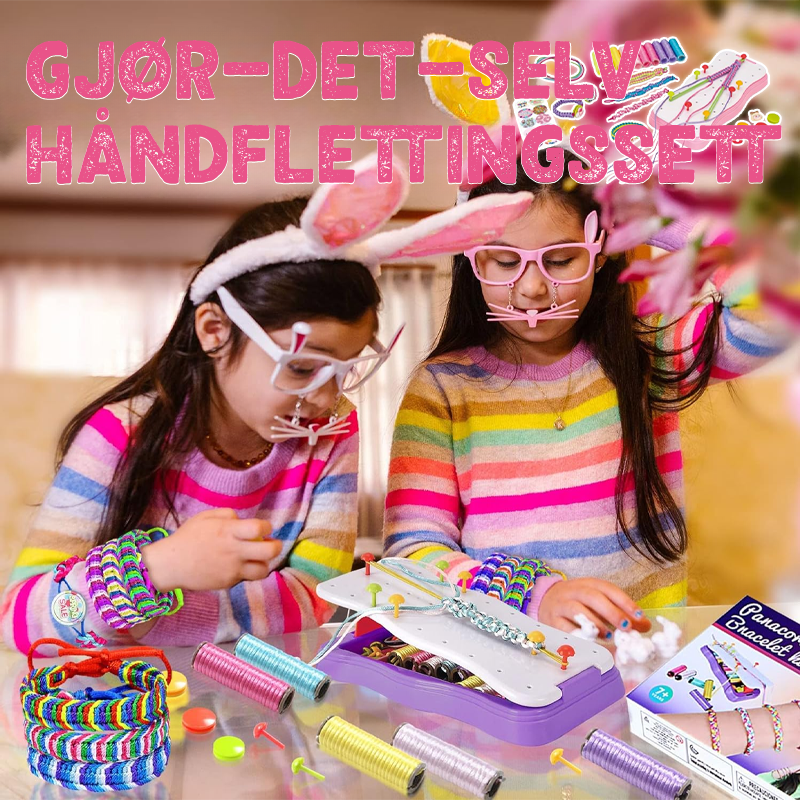 Braided Bliss | GJØR - DET - SELV Håndflettingssett - NordHjem