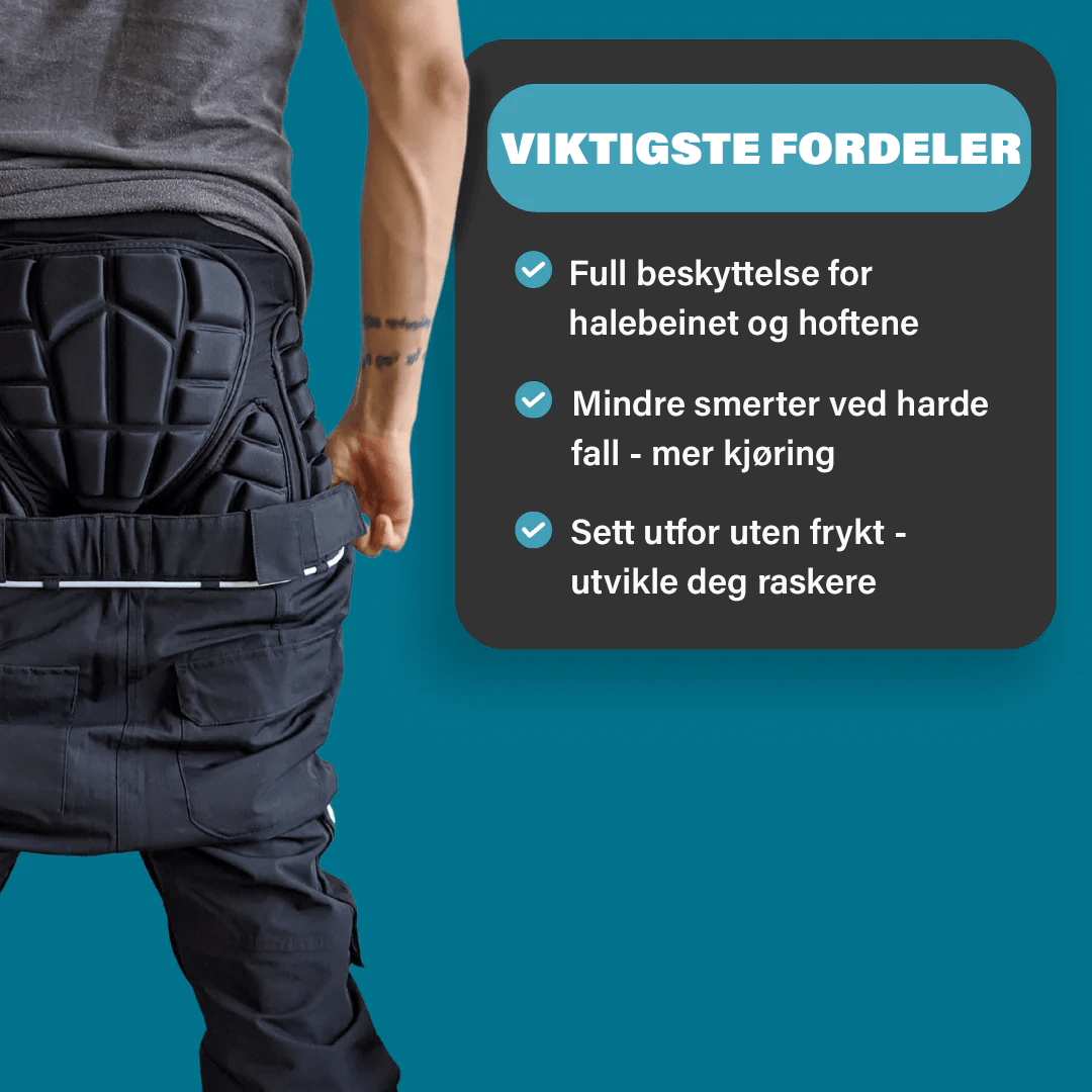 Snowboard and Ski Impact Shorts (Crash Pants) - NordHjem