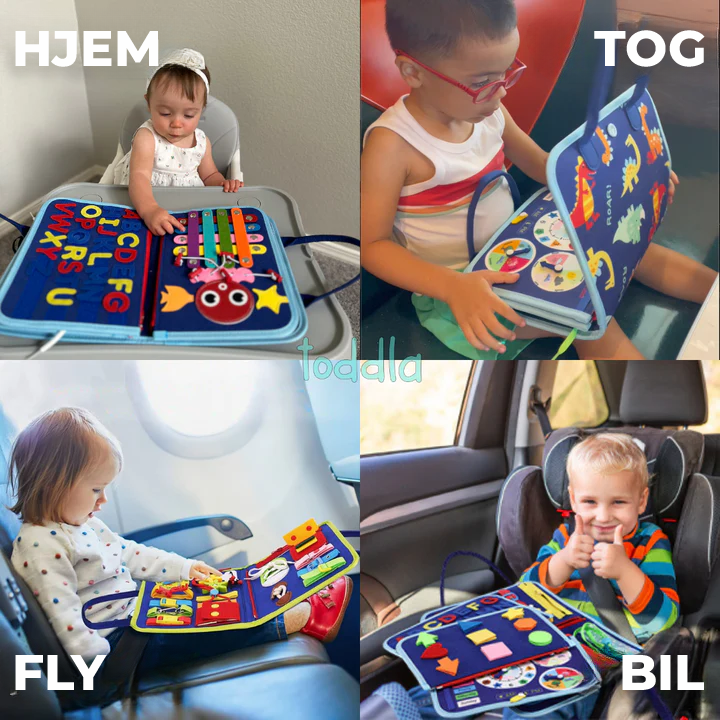 Toddla™ Montessori Aktivitetstavle - NordHjem