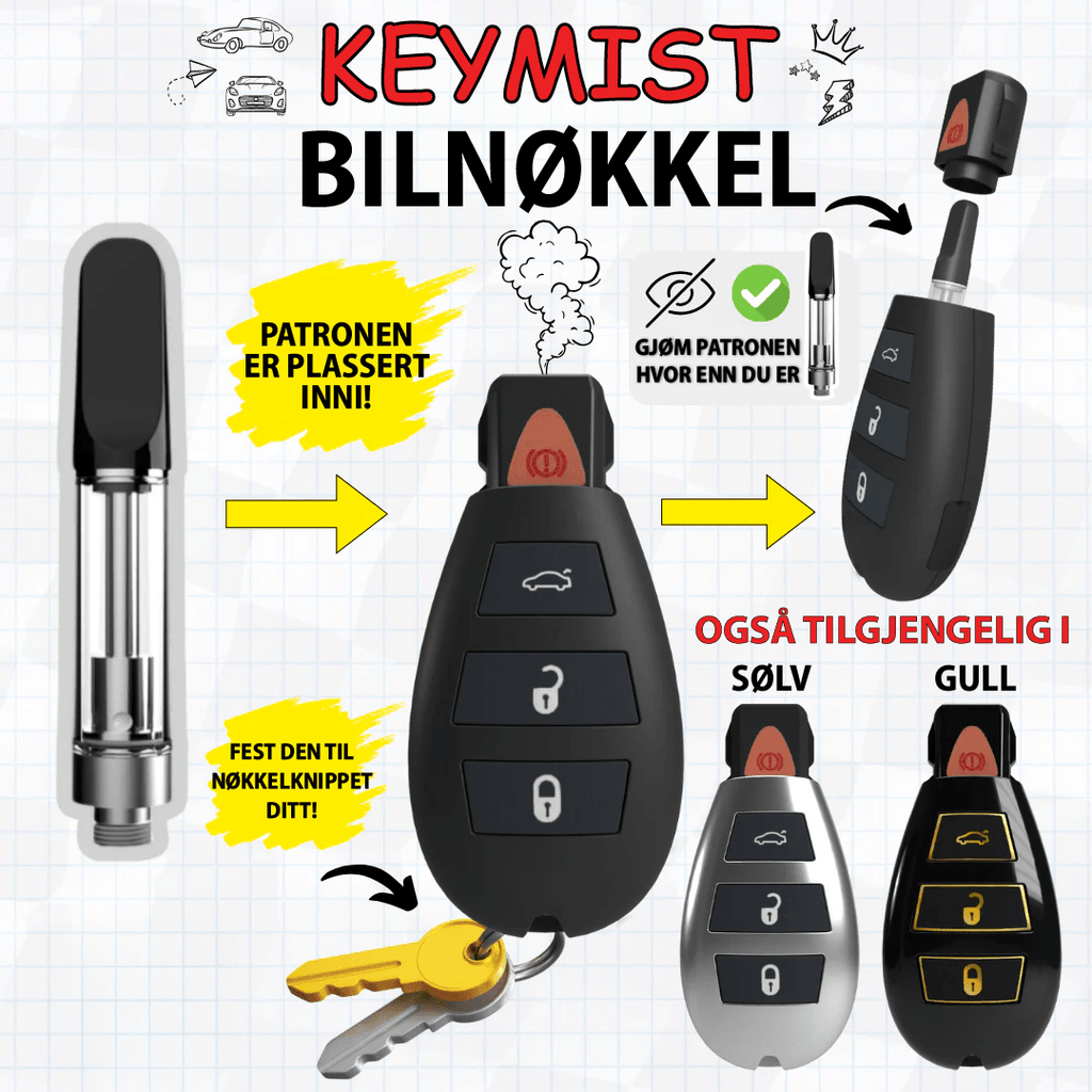 KeyMist | Diskret fordamper for aromaterapi - NordHjem