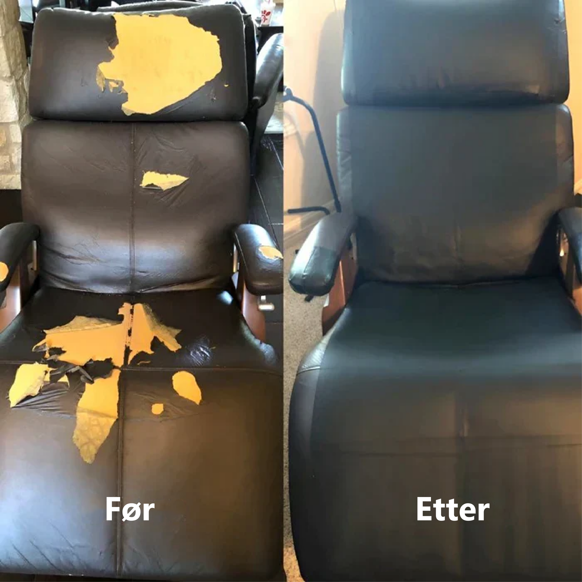 #PatchPerfect™ | Selvklebende lærlapp