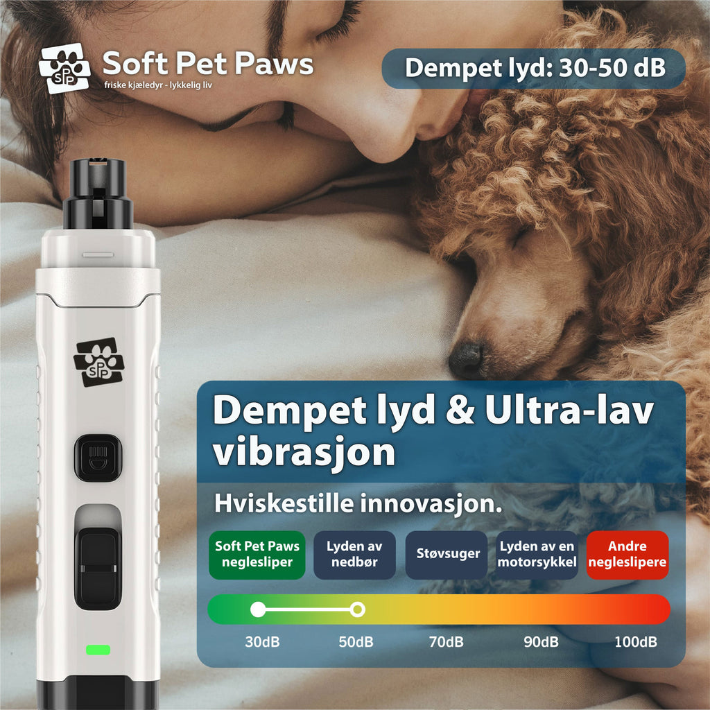 #Soft Pet Paws™ v2 - Oppgradert profesjonell neglesliper for hunder