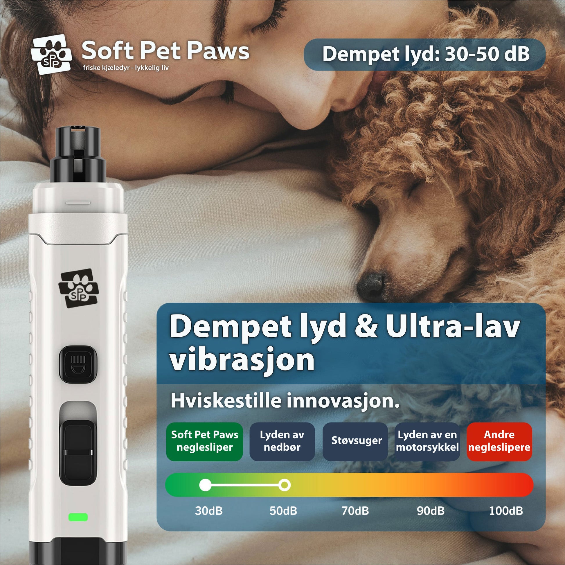 #Soft Pet Paws™ v2 - Oppgradert profesjonell neglesliper for hunder