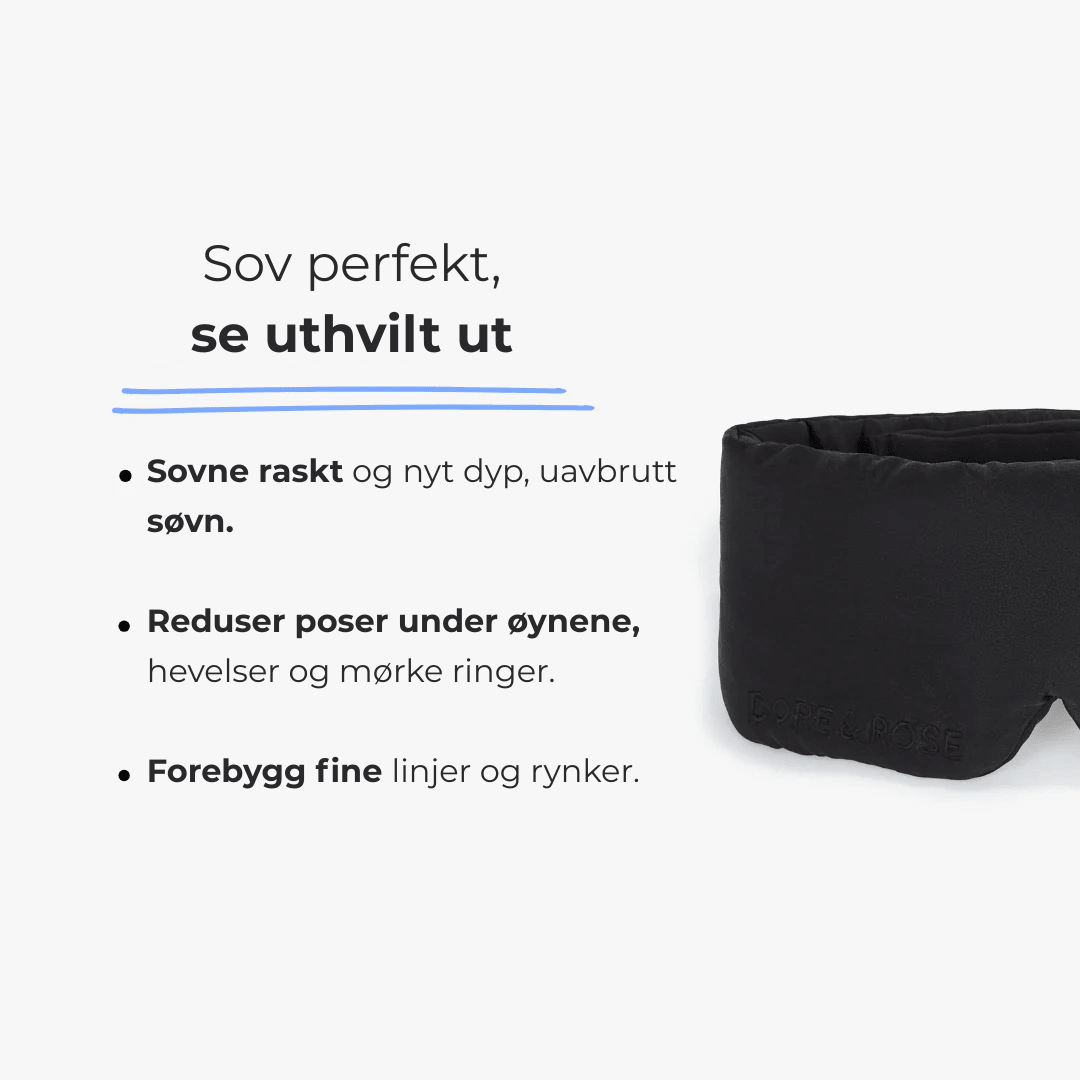 Silk Slumber | Silkemaske for dypere søvn - NordHjem