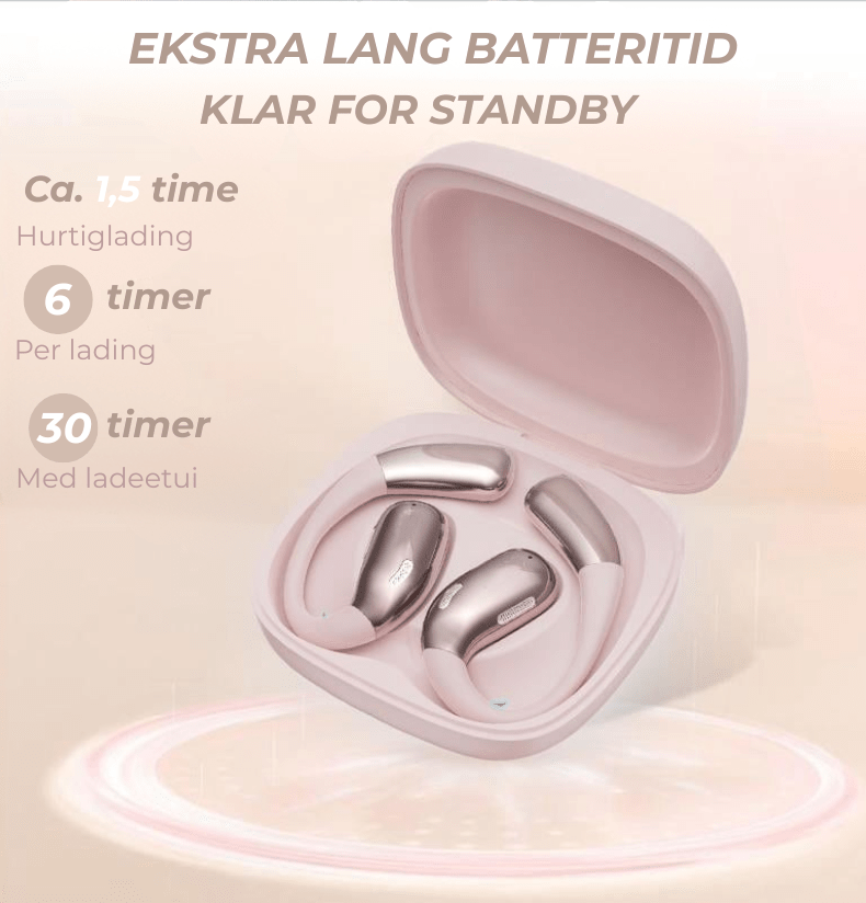 ClearTalk Pro – Trådløse Bluetooth - ørepropper - NordHjem