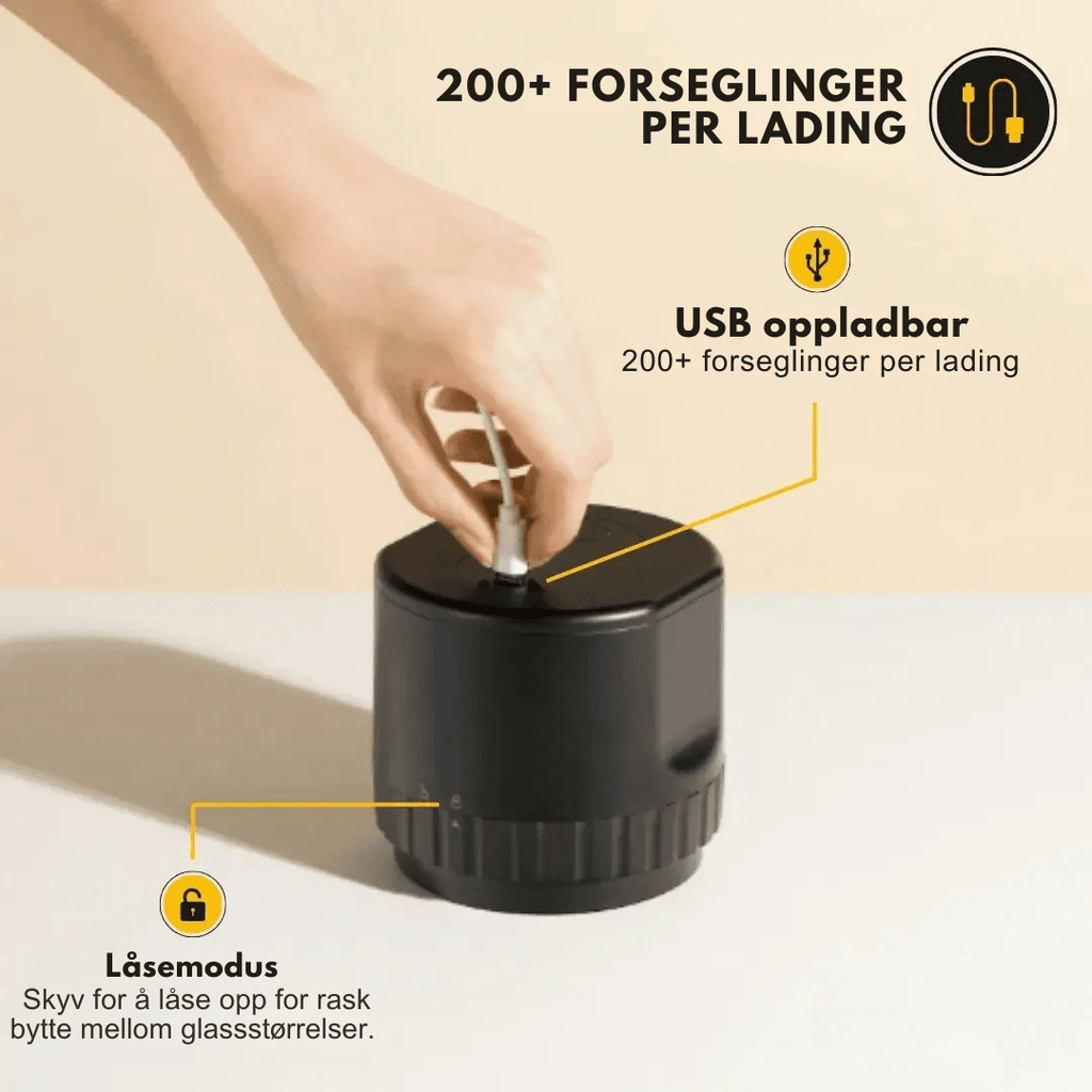 PerfectSeal™ Mason Genie – Tätning har aldrig varit enklare! - NordHjem